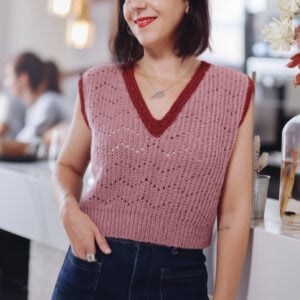 Patron chaleco Sienna