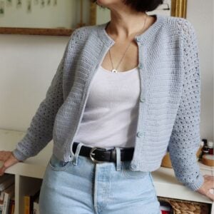 Patron de crochet. Chaqueta AVA