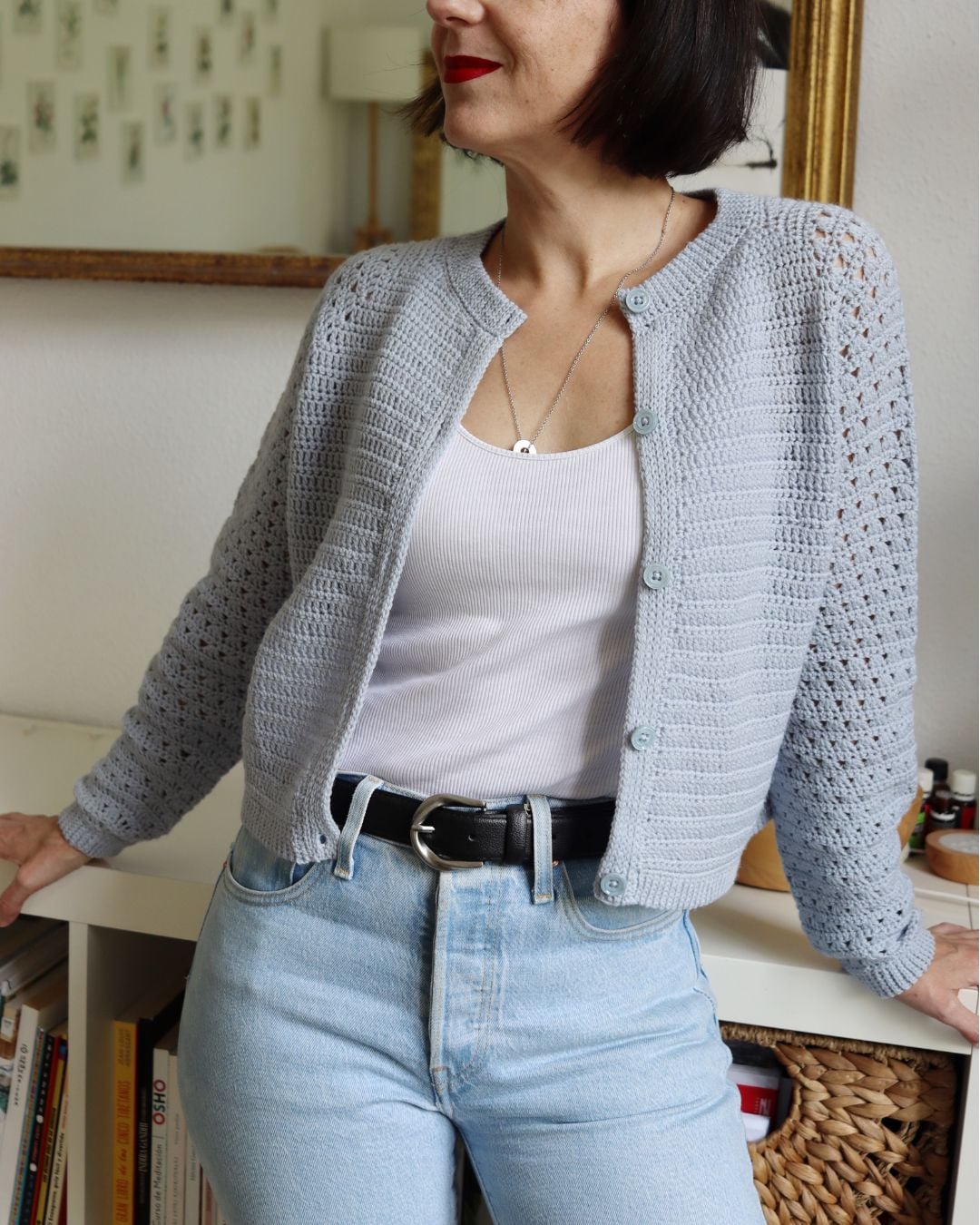 Patron de crochet. Chaqueta AVA