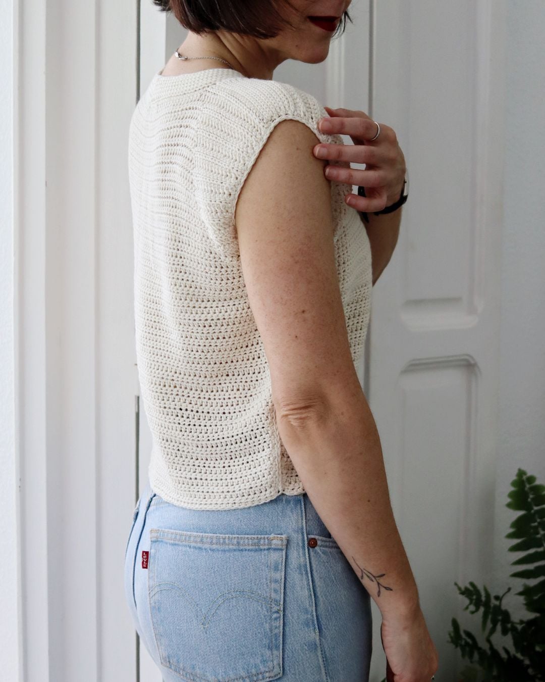 Patron de crochet. Camiseta Uma