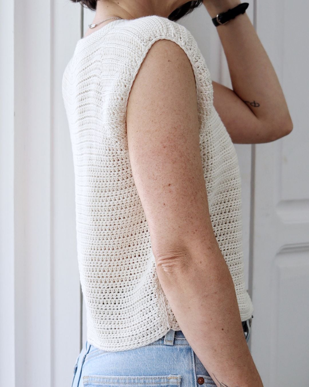 Patron de crochet. Camiseta Uma